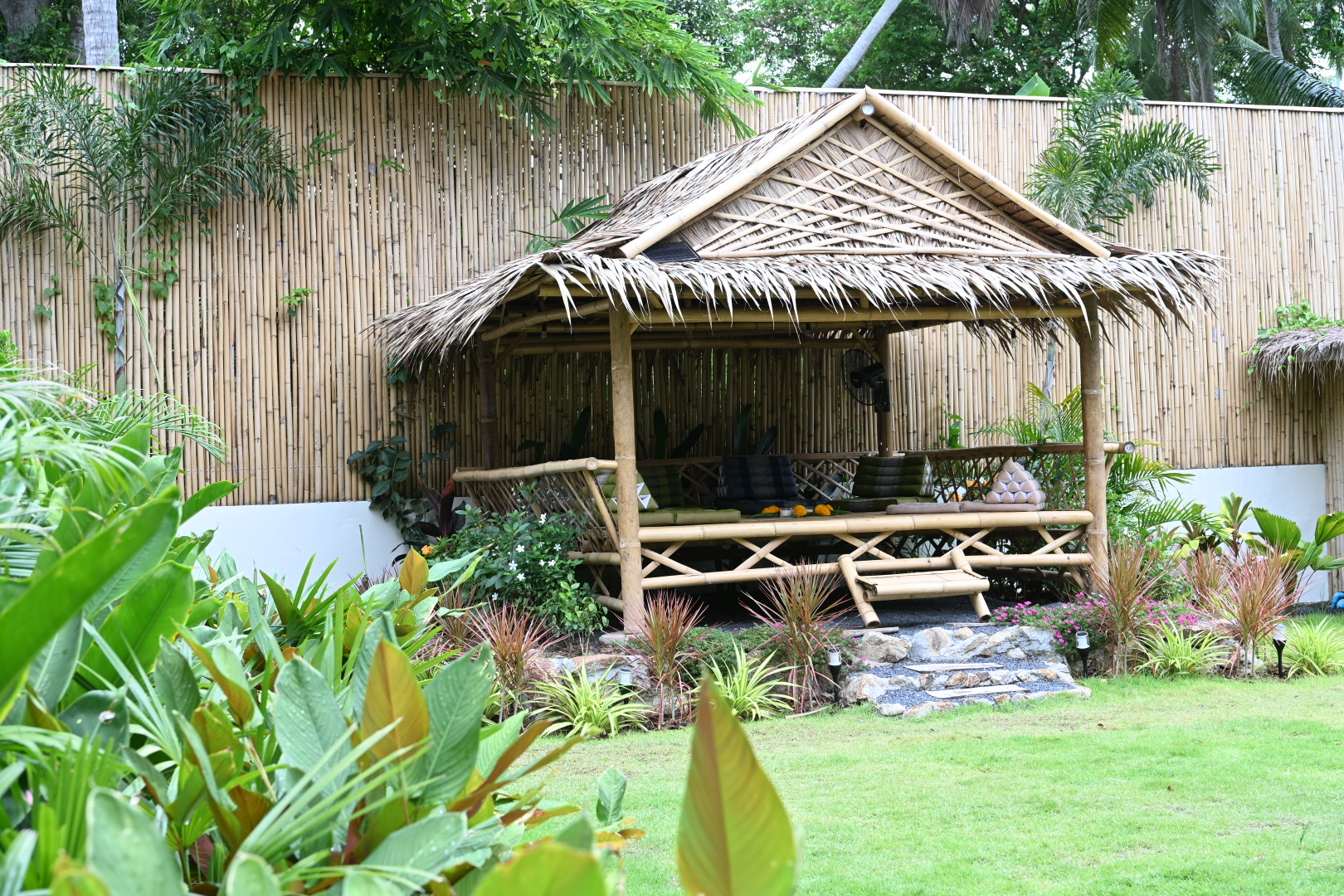 Tropical setting at SUNAX VILLAGE in Hin Kong